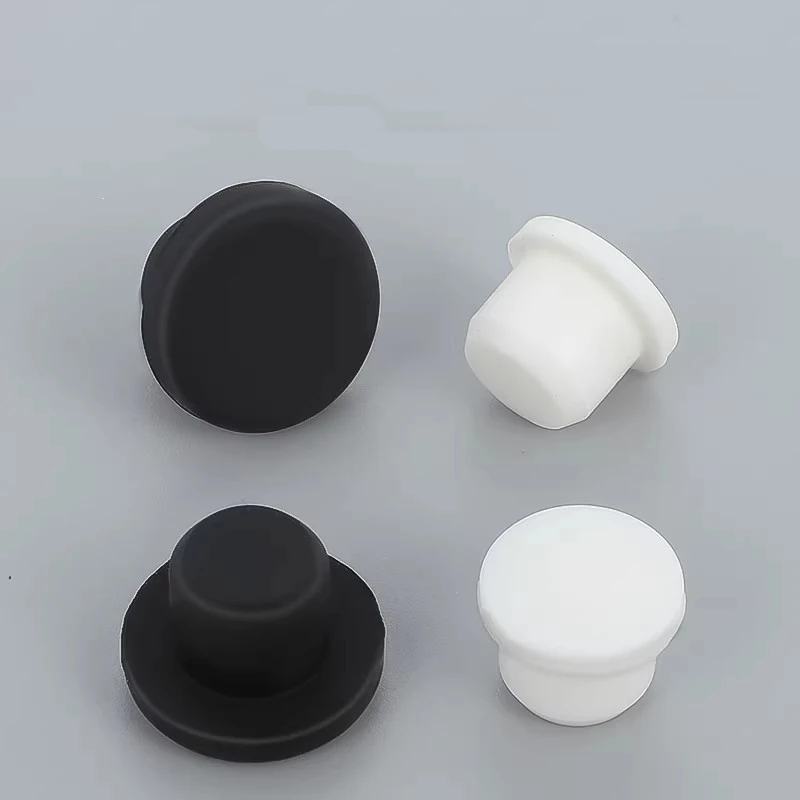 Rubber Plug Silicone Inner Hole Stopper Eyelet Joint Waterproof Washer Protective Ring Threaded Plugs Cover Nut Cap T-plug
