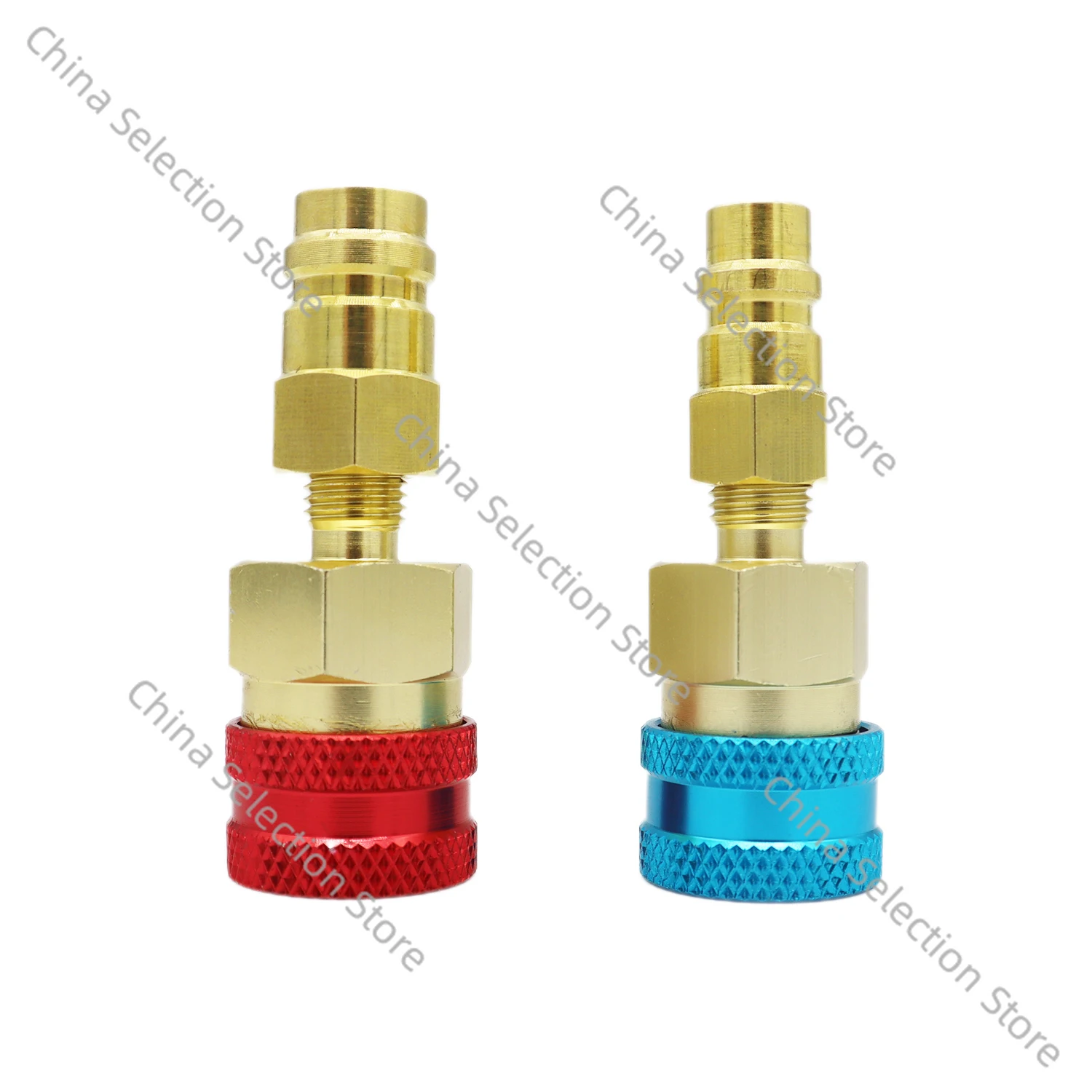 

R1234yf Quick Couplers Kit R1234YF to R134a Conversion Adapters for R1234yf Air Conditioning Systems Evacuation Recharging