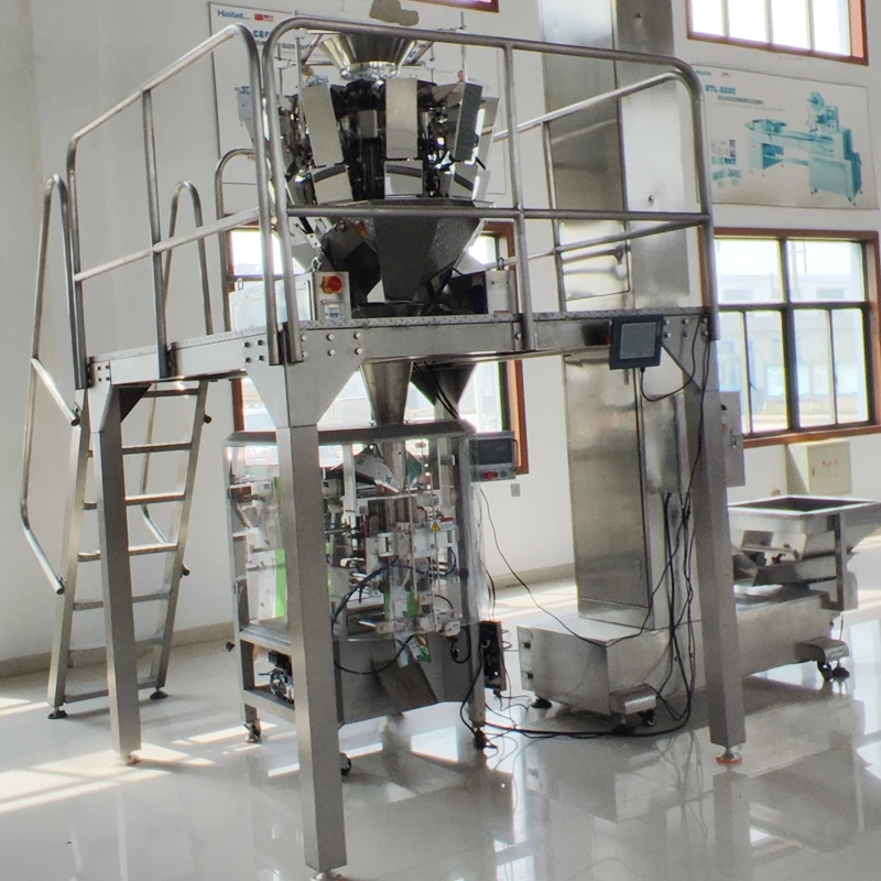 Nuts Seed Granule Chips Snack Food Popcorn Candy Automatic Packing Machine with Film Roll FL Customized