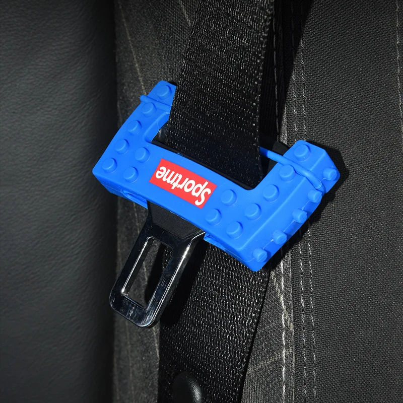 

For Mini Cooper Universal Car Seat Belt Interior Accessories Safety Seat Belt Lock Buckle Protector Anti-Scratch Cover