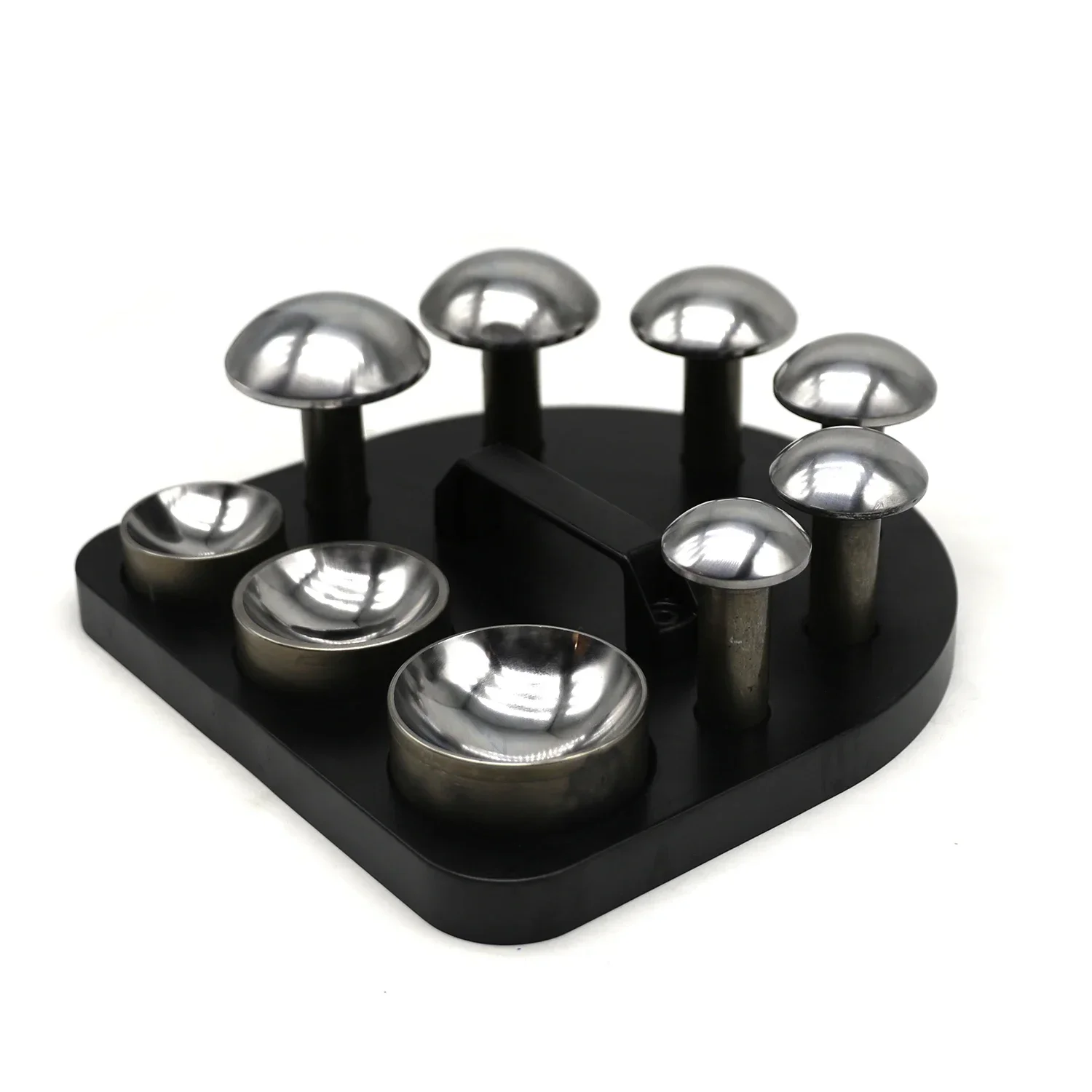 Jewelry Making Tools Dapping Blocks Mushroom Punches Set of 6pcs