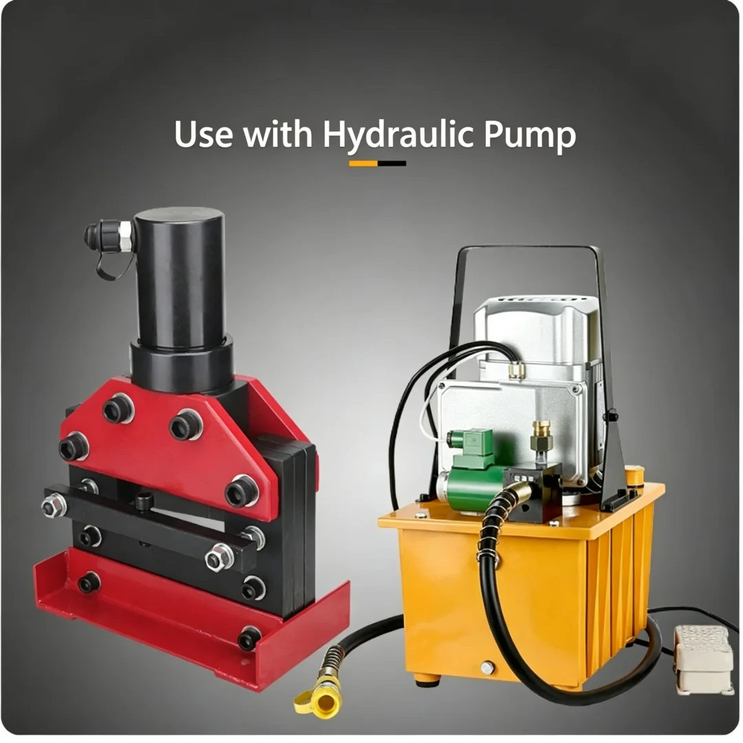 CWC‑150 Busbar Processing Hydraulic Cutting Machine Copper & Aluminum Busbar Cutter Portable Metal Busbar Shearing Machine Facto