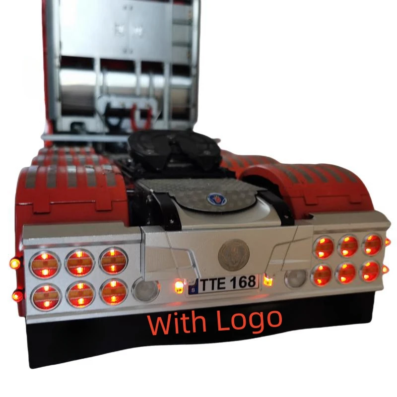 Taillight Rear Bumper Lamp LED Light for Tamiya 1/14 RC Truck Scania 770s 56323 56368 Tractor Trailer LESU Parts