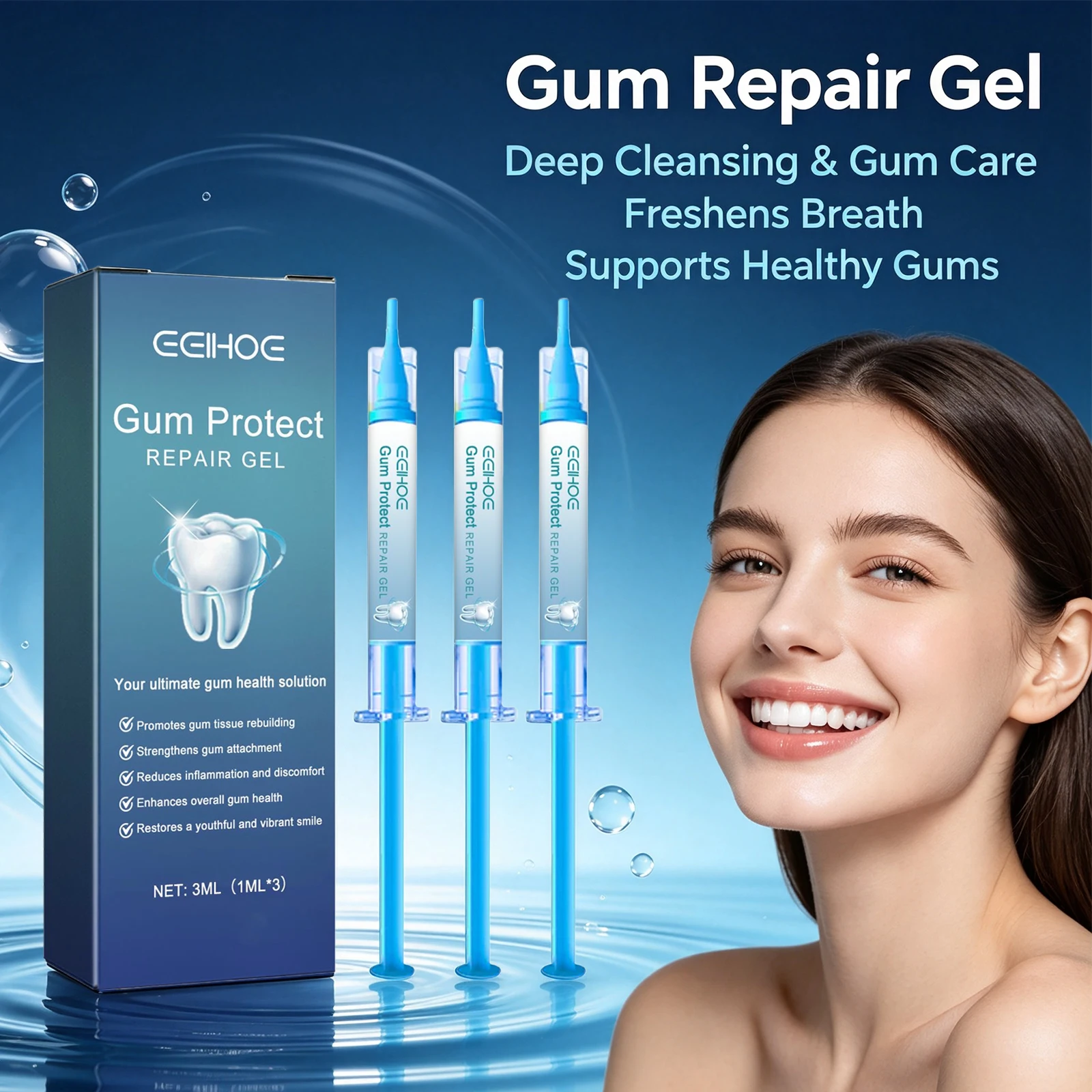Гель для защиты и восстановлен – обзор и цена Teeth Whitening Opalescence