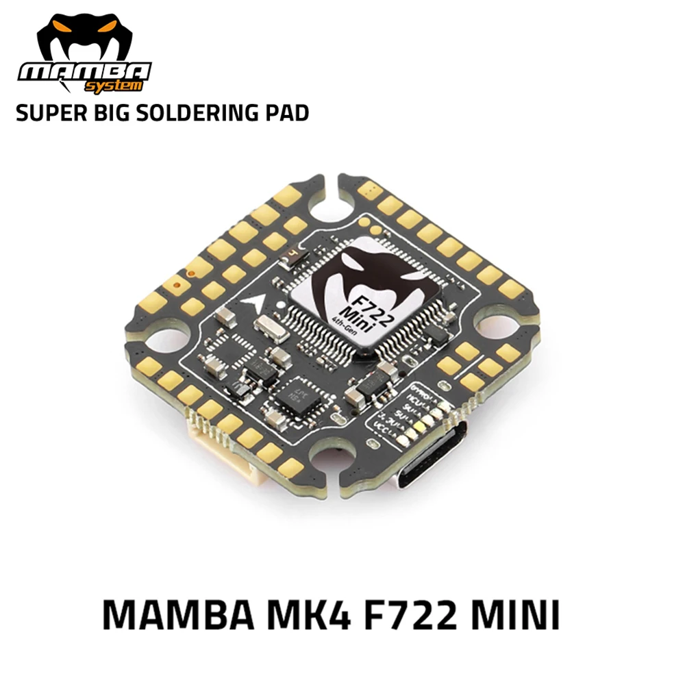 

DIATONE MAMBA F722 APP MK4 30.5mm/M3 F722 MINI 20mm/M2 F7 Flight Controller (MPU6000) 3-6S for RC FPV Racing Freestyle Drone