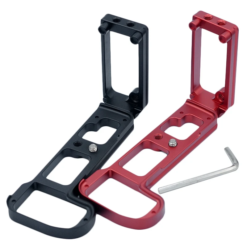 クイックリリース L プレート/ブラケットベースホルダーハンドグリップニコン Z Z6 Z7 アルカスイス Rrs 互換垂直ボード