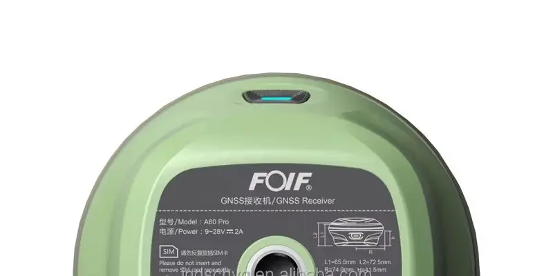 High Precision IMU Tilt Surveying Gnss Rtk System Foif A60 Pro 1408 Channels RTK Receiver Gps Gnss Rrk Permanent Code