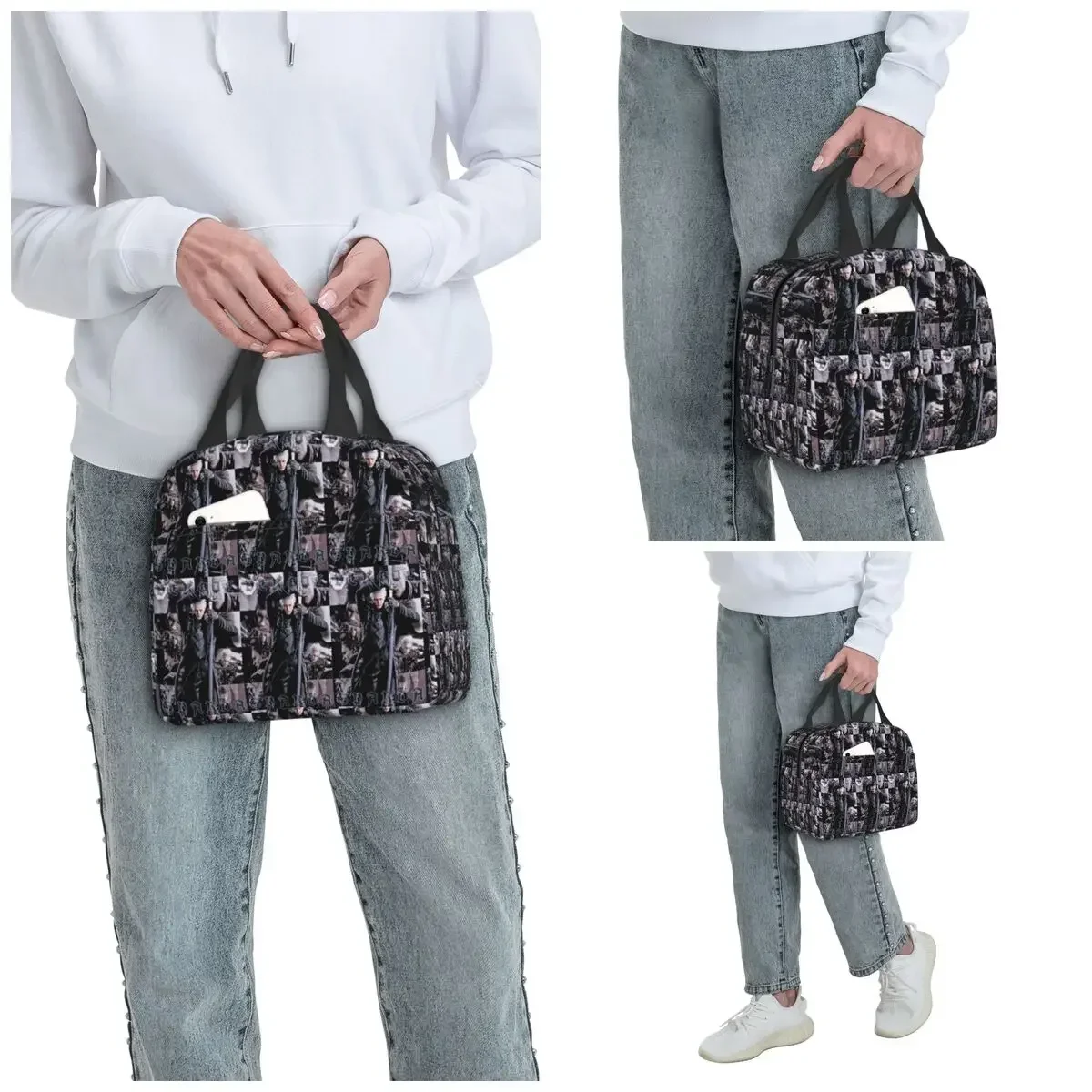 Vergil From The Devil May Cry Seri Insulated Lunch Bag for Women Office Cooler Thermal Food Box Tote Lunch Boxes Container