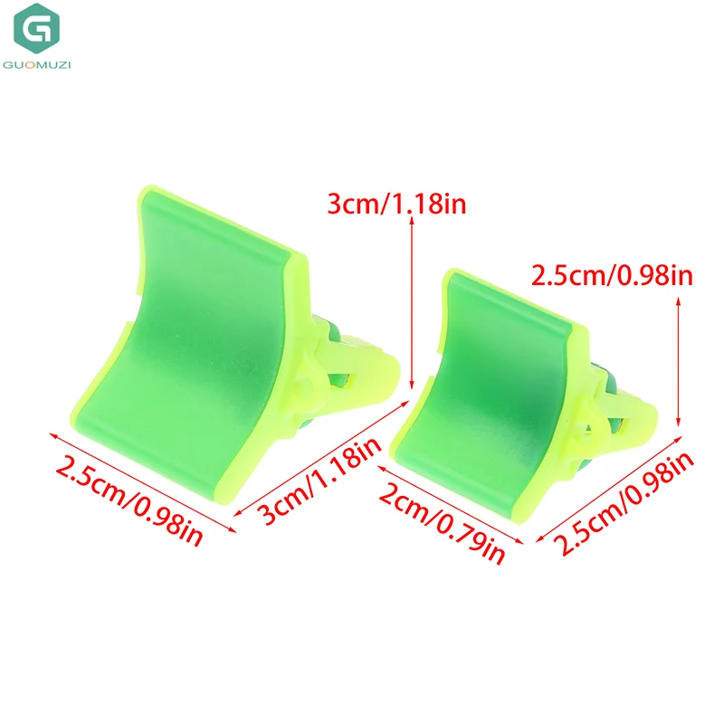 10 قطعة خطاف ثلاثي غطاء هوك حماة مع فتحات الأكمام ملحقات صيد سمك الصيد خارج هوك غطاء السلامة حماية الصيد السنانير