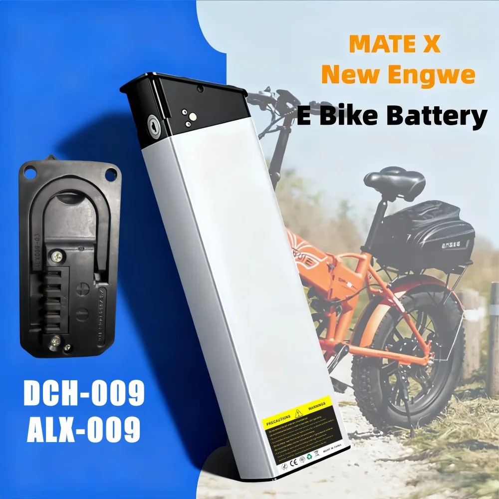 Upgraded 52V 17.5Ah 18650 Battery Pack for Engwe EP 2 Pro Engine Pro Folding Bike MATE X Ginghma R7 Pro DCH 009