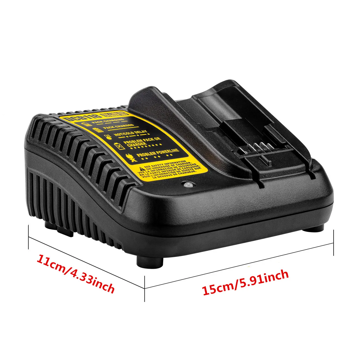 NEW For Dewalt Li-ion Battery 14.4V 18V 20V DCB180 DCB181 DCB200 DCB203 DCB205 DCB115 DCB105 DCB140 safe battery charger DCB118
