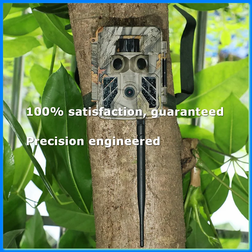 4K Hunting Trail Camera with WIFI APP 0.2s Trigger IR Range 30m Support GPS Tracking IP67 Waterproof Wildlife Motion-ELEC