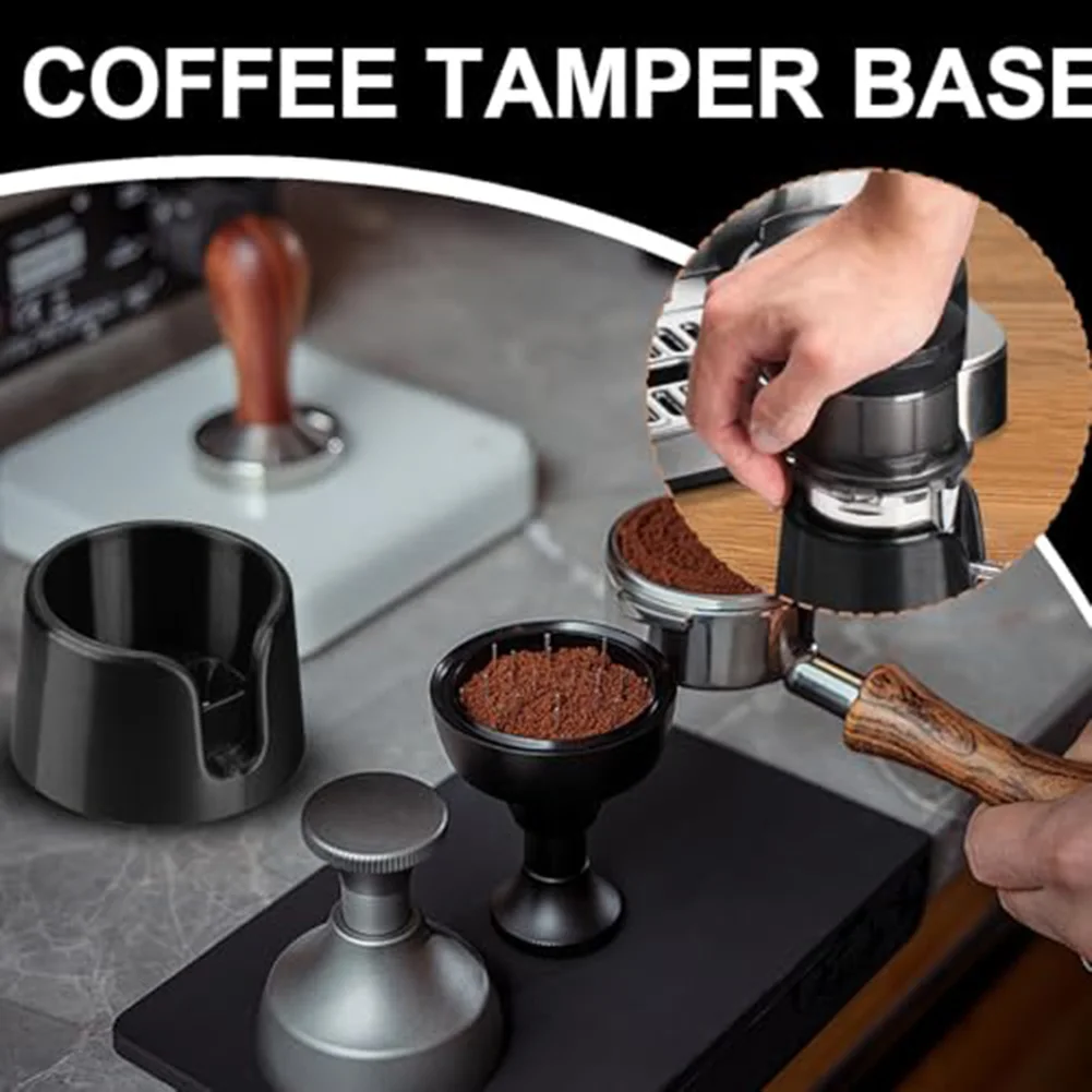 

Coffee Tamper Base For-Ninja Espresso ES601 Compatible Handheld Portafilter Support Stand, Stability , Anti-Slip PETG-Base Part