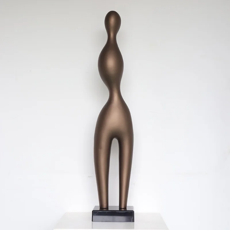Patung Abstrak Mewah untuk Dekorasi Ruang Model, Klub, dan Lobi Hotel Wabi Sand Wind