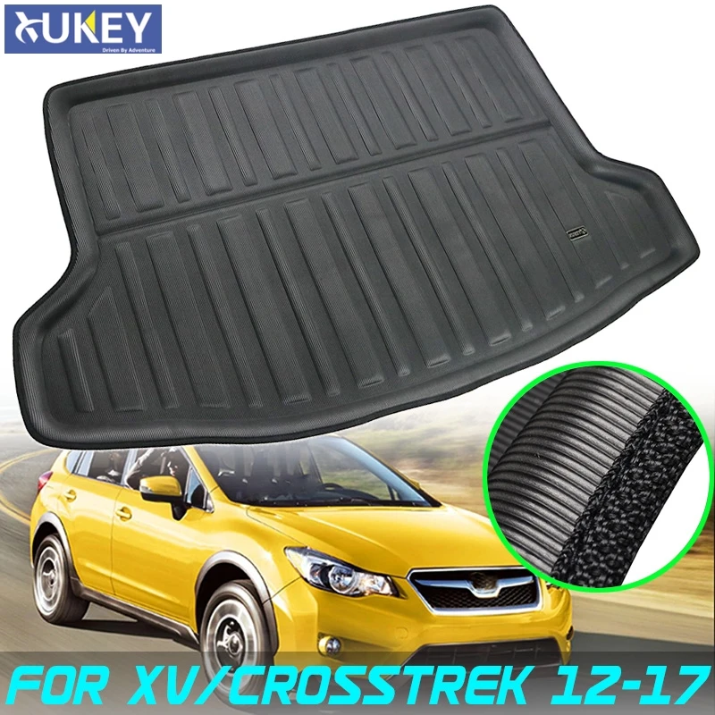 For Subaru XV Crosstrek Impreza Hatchback 2012-2017 Rear Boot Liner Trunk Cargo Mat Tray Floor Carpet 2013 2014 2015 2016