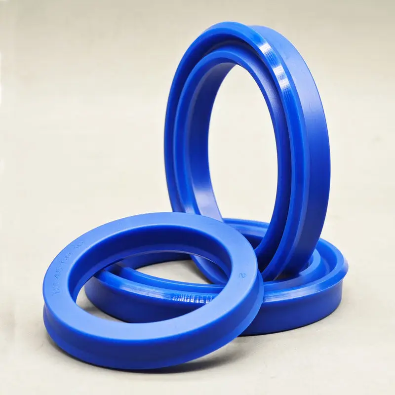 UN/UHS/UNS PU Oil Seal Blue Radial Shaft Seal 16x24x5 30x40x6mm Hydraulic Cylinder Piston Rod Spare Parts for Excavator Forklift