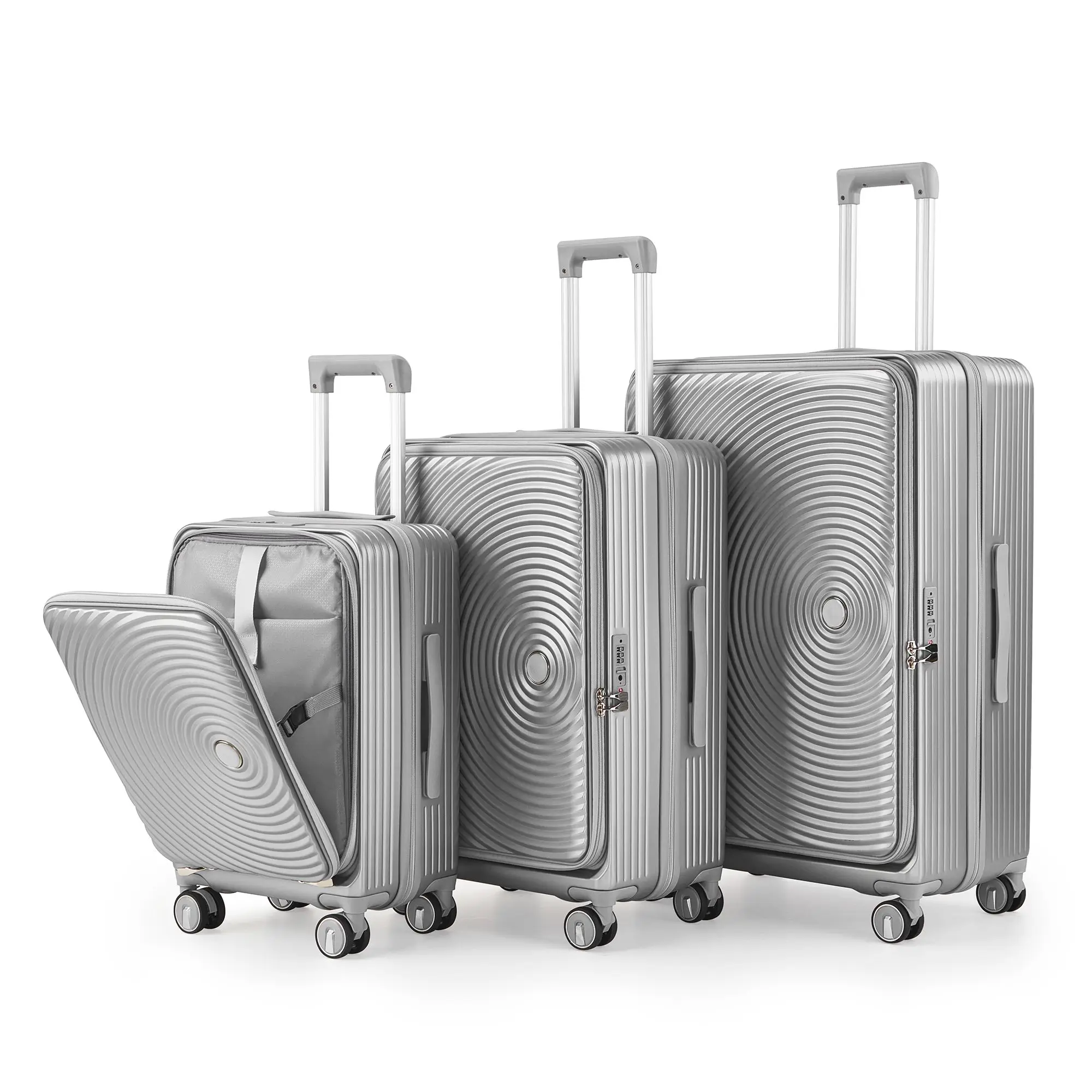 

Luggage Sets 3 Piece(20/24/28), Expandable Carry On Luggage with TSA Lock Airline Approved, 100% PC Hard Shell and Lightweight S