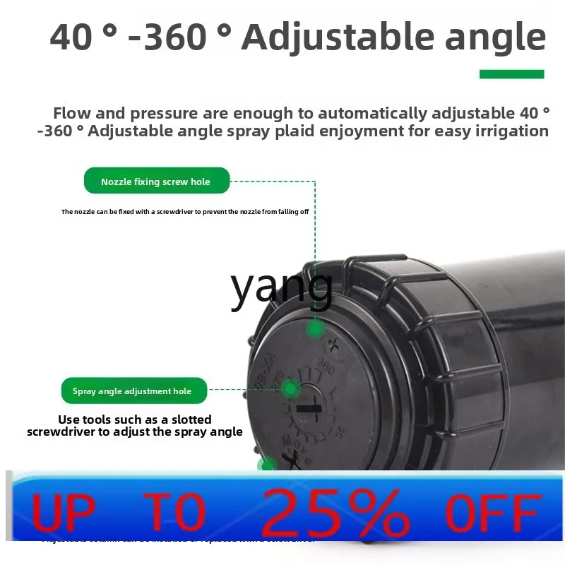 

LMM telescopic sprinkler lawn court sprinkler irrigation green irrigation bridge road maintenance