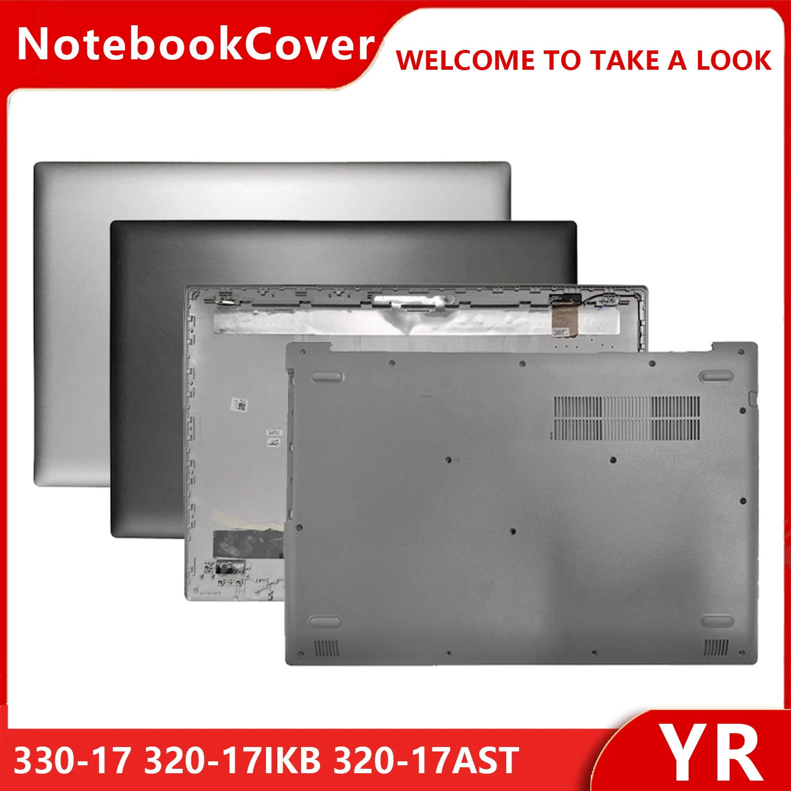 NEW For Lenovo IdeaPad 330-17 320-17IKB 320-17AST 320-17ABR 320-17ISK Laptop LCD Back Cover Bottom Case Replacement part