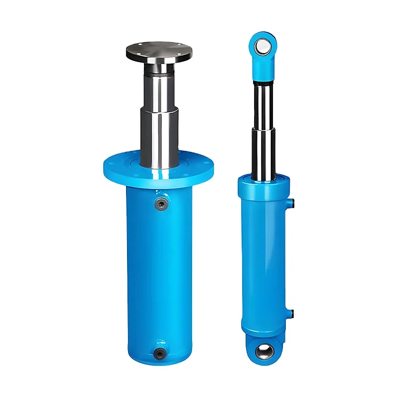 XSL Hydraulics Telescopic Hydraulic Stabilizer Jack Cylinder for Trailer Outrigger Leg Leveling and Support