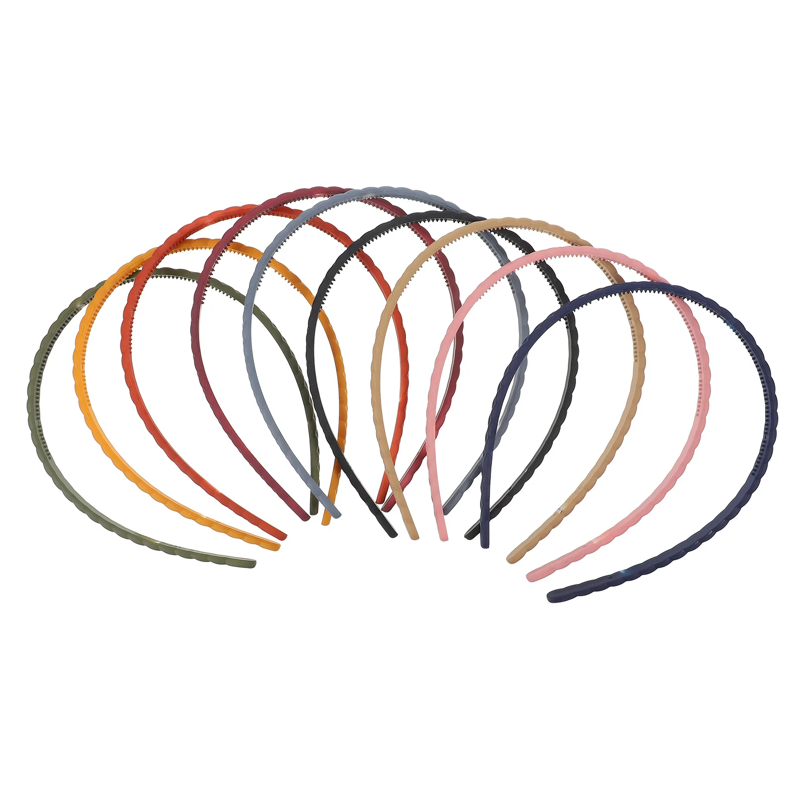 

9 шт. пластиковые матовые повязки на голову, аксессуары, стильные женские обручи, элегантные простые вечерние церемонии, новогодний подарок, банкетные матовые волосы