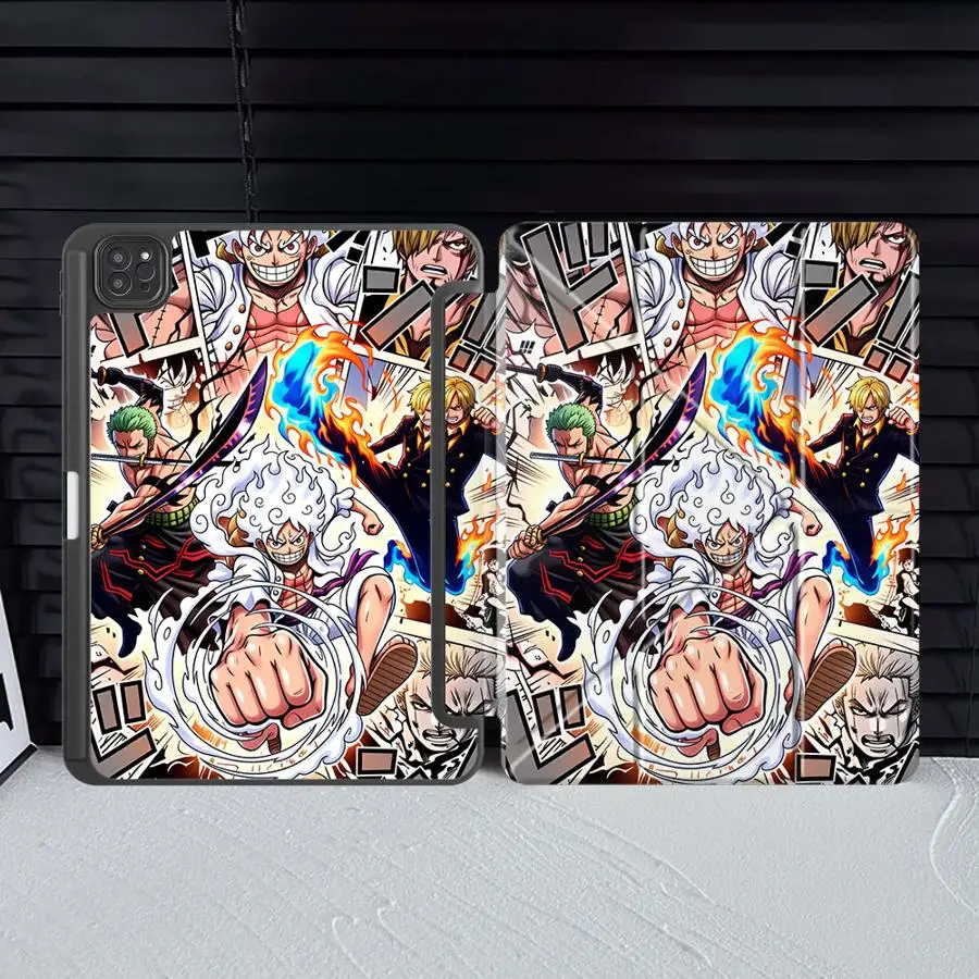 Holder Cover Tablet Case For iPad Mini 6 7 Pro 11th 10th 9th 8th 7th 12.9inch Air 4 5 M3 M2 M4 11inch Pro 2025 OneS PieceS Cool