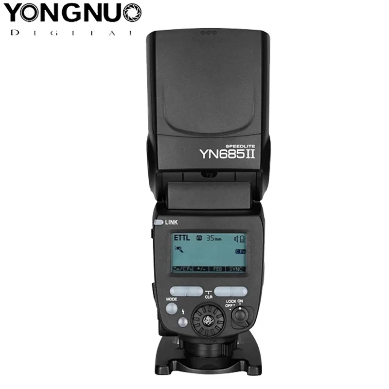 YONGNUO YN685 II YN-685 II 2.4G System TTL HSS Wireless Flash Speedlite for Canon + YN622C-TX Trigger Transeiver Filter