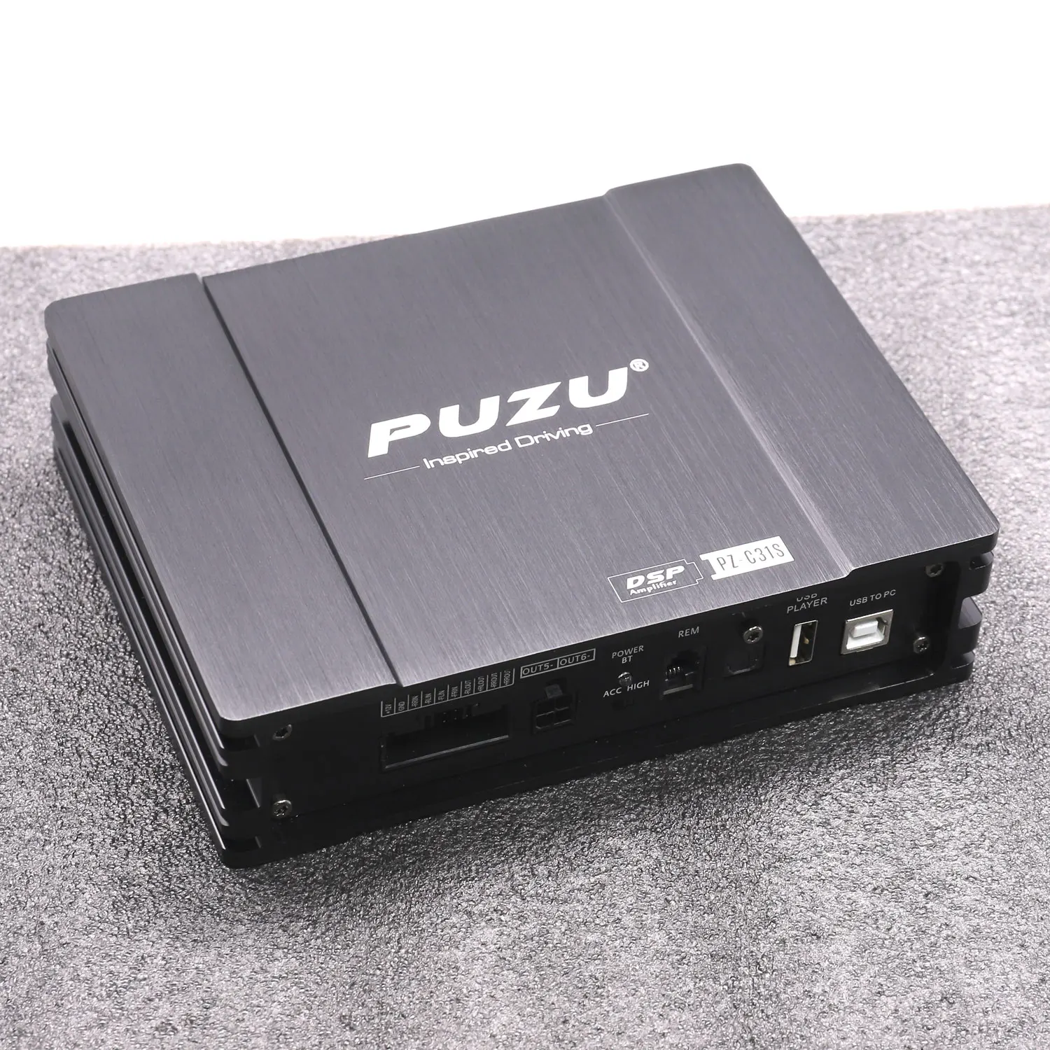 PUZU PZ-C31 ISO Nối Dây Cáp DSP Khuếch Đại 4X150W Hỗ Trợ Máy Tính Công Cụ 31 EQ Ứng Dụng Android Bluetooth Lossless USB âm Nhạc