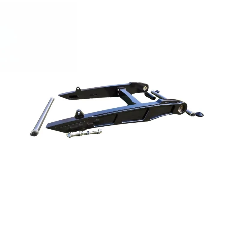 Suitable for Night Luther Wolverine Anode Surface Treatment Black Motorcycle Rear Frame Flat Fork
