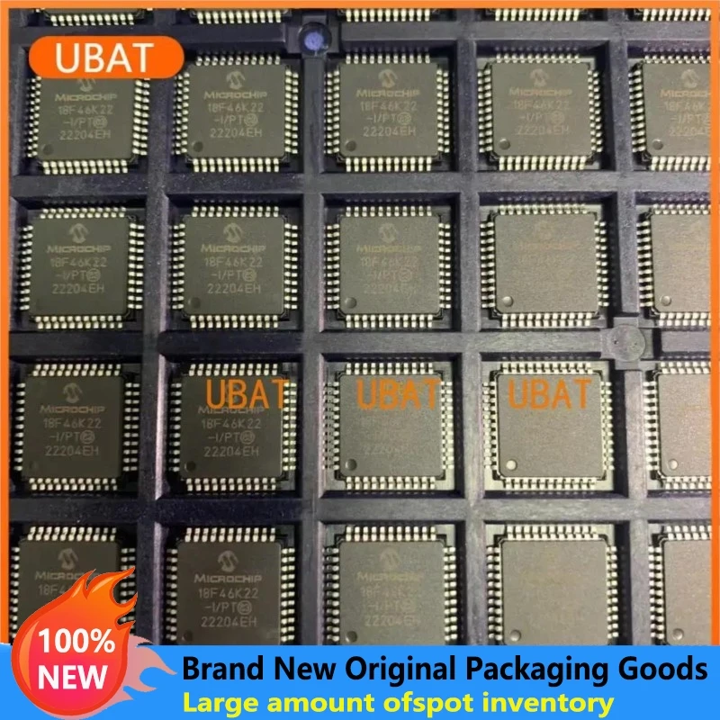 

10PCS-100PCS 100%Original and New PIC18F46K22-I/PT TQFP44 in Stock PIC18F46K22 18F46K22 PIC18F46K22T-I PT