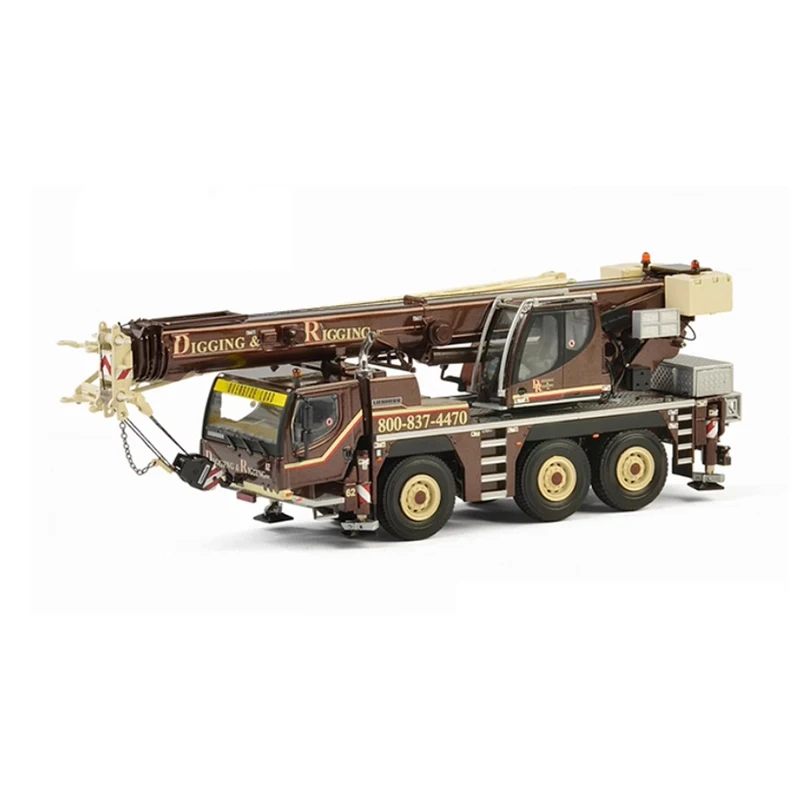 WSI Diecast 1:50 Scale LTM1050 Crane Alloy Engineering Car Model 51-2013 Adult Hobby Collection Gift Static Display Decoration