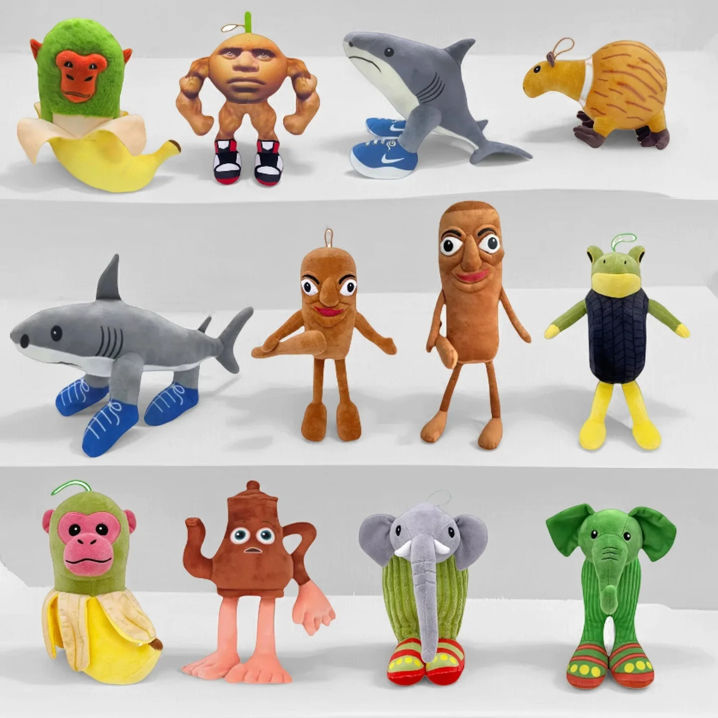 

Tralalelo Tralala плюшевая Tungtungtung итальянская игрушка Brainrot Al TralaleDoll плюшевая игрушка для подруги и девочек милый детский подарок на день рождения