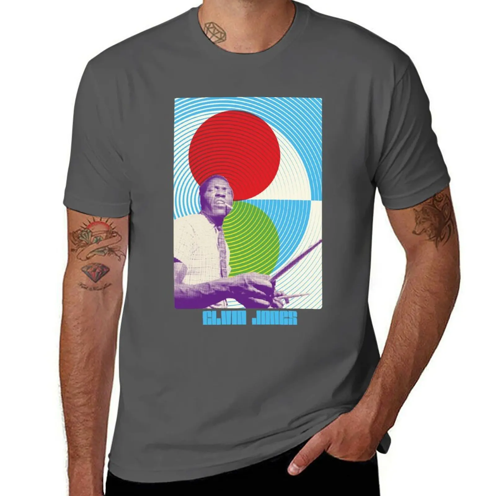

Elvin Jones T-Shirt anime t shirts for man man t shirts graphic T-Shirt