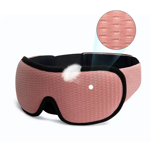 3D Sleeping Mask Block Out Light Soft Padded Sleep Mask For Eyes Slaapmasker Eye Shade Blindfold Sleeping Aid Face Mask Eyepatch - Image 8
