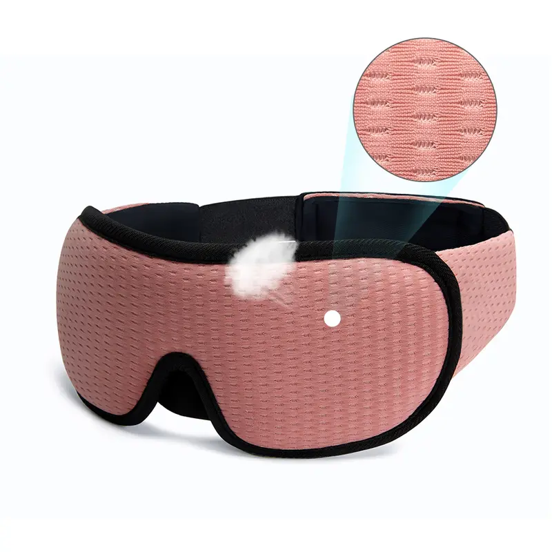 3D Sleeping Mask Block Out Light Soft Padded Sleep Mask For Eyes Slaapmasker Eye Shade Blindfold Sleeping Aid Face Mask Eyepatch - Image 8
