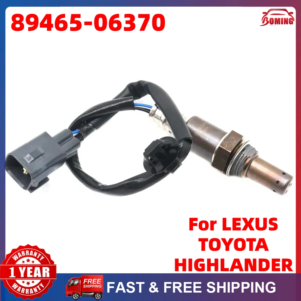 Neue Luft Kraftstoff Verhältnis Lambda Sauerstoff Sensor 89465-06370 Für LEXUS ES350 LX570 TOYOTA AVALON CAMRY HIGHLANDER LAND CRUISER 2019-2024