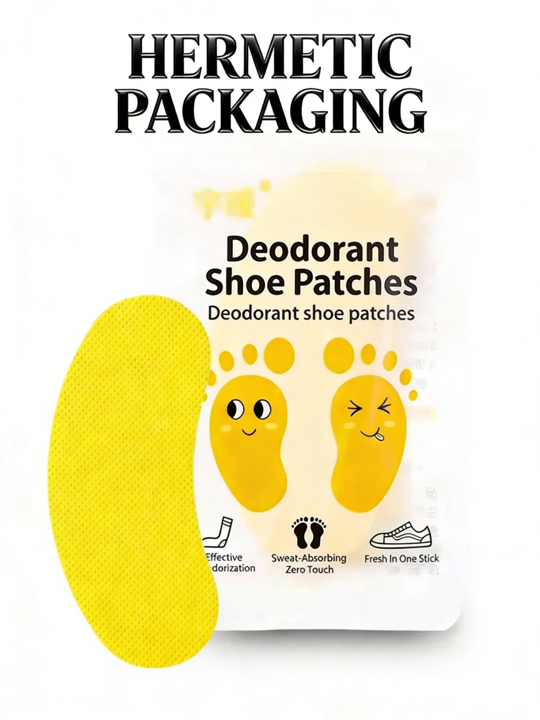 Deodorizing Shoe Stickers Lasting Fruit Fragrance Shoes Odor Remover Deodorant Patch Antibacterial Antiperspirant Foot Care Tool