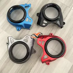 NEW Front Chain Cover For CFMOTO 450SR 450 SR 2022 2023 Transparent Chain Gear Protective Cap Motorcycle CNC Accessories
