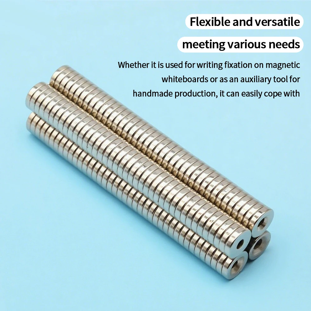Neodymium Magnet 12x3mm Rectangular High Toughness Industrial Hardware Tool Fixing Shock Resistant (99)