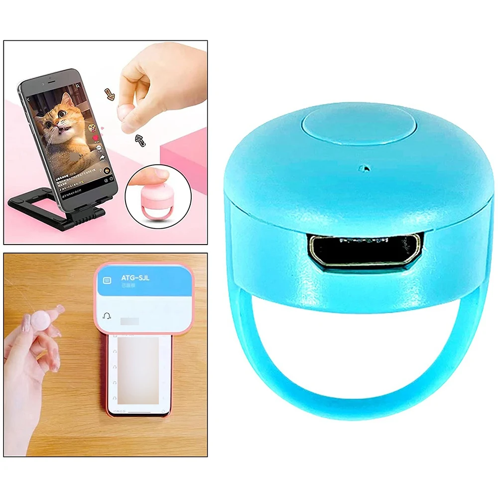 Operação remota página Turner para Smartphones, Bluetooth, vídeos curtos dobro, azul, dá-lhe, 10m