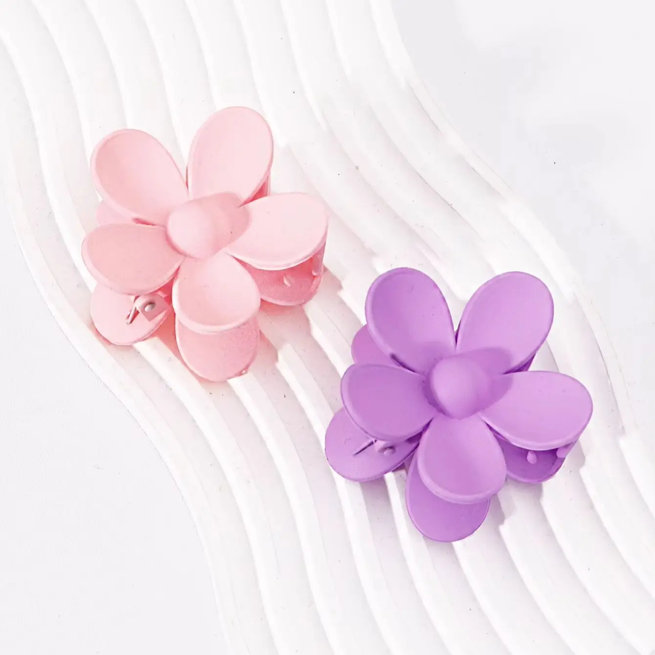 Women's small flower hair clip set, small-sized mini hair clip, side clip bangs clip hair accessory, Special for Real Hair Wigs