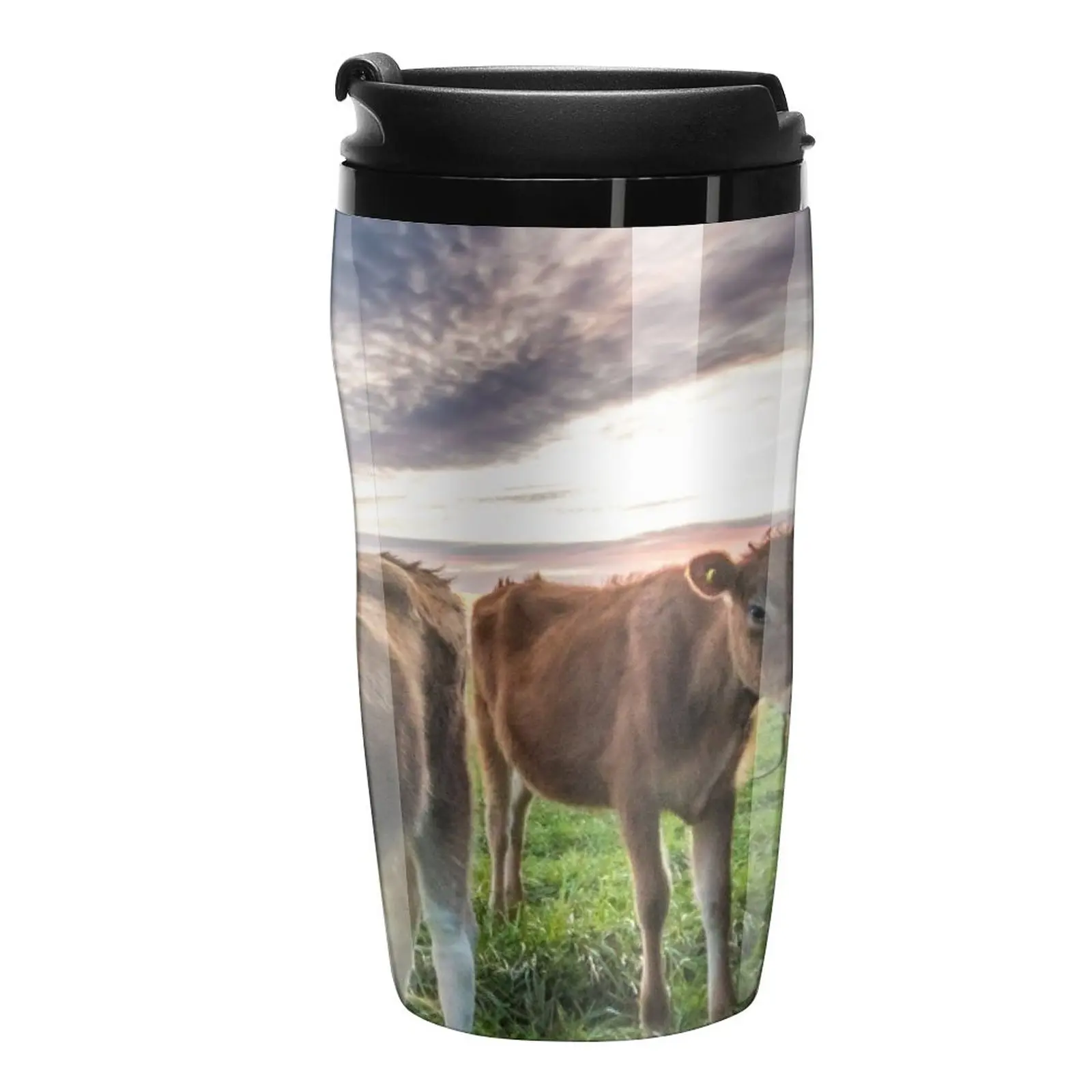 

New Jersey's beautiful "Jersey Cows" Travel Coffee Mug Espresso Cup Thermo Coffee Mug Coffee Cup Heat Preservation Cup Coffee