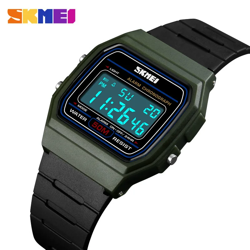 

Skmei Fashion Sports Watches Women Digital Clock Waterproof Display Date Week Feminino Montre Femme Zegarek Female Wristwatch