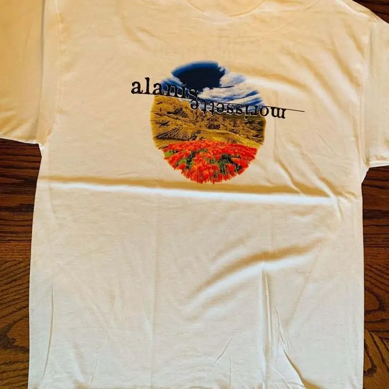 Alanis Morissette - Jagged Little Tour Shirt 2side White