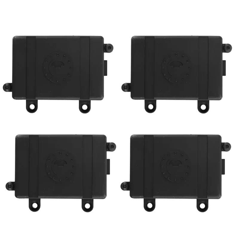 Hot Sale 4X Receiver Box Rc Car Radio Box Decoration Tool Plastic For 1/10 Rc Rock Crawler Car Axial Scx10 Rc4wd D90 D110 D130