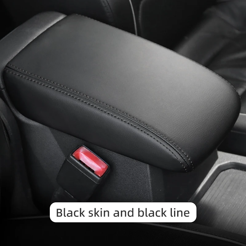 Für Volkswagen VW Tiguan 2023 Zubehör 2017 2018 2019 2020 2021 2022 MK2 Leder Schutzhülle Für Zentrale Armlehne Box – Detail 10