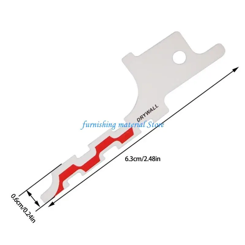 Y5GD 3PCS MINI FICTOCATION DU JIG sciage Mur couteau alternatif Cutter sciage 85/86