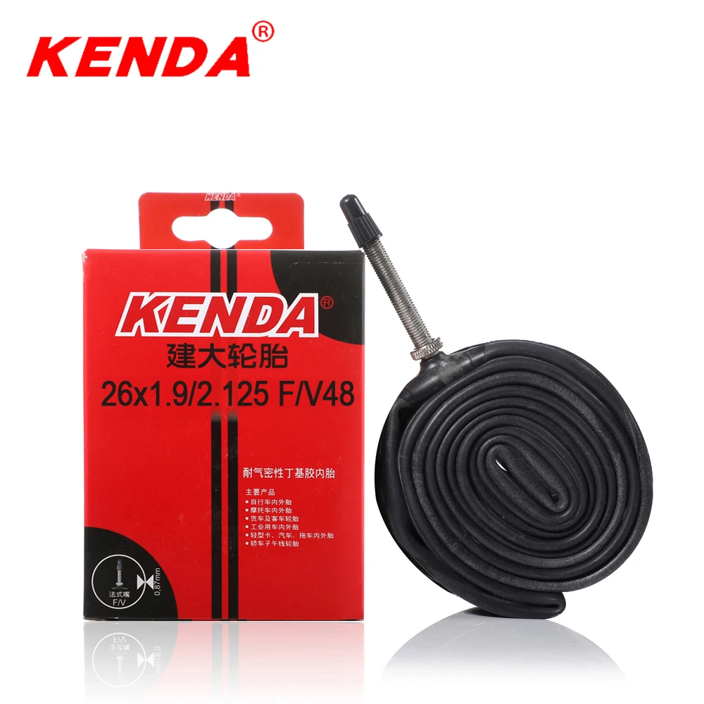 KENDA-tubo interior para bicicleta de montaña, 26x1,9-2.125, cámara Schrader Presta, 26er, 191g