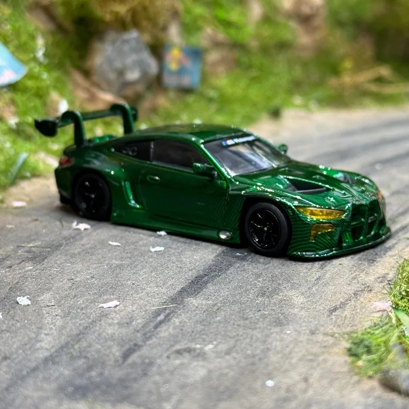 MYSTERIOUS  M4 GT3 グリーンカーボン 1/64 MYSTERIOUS M4 GT3 Green Carbon Fiber New Spot Goods