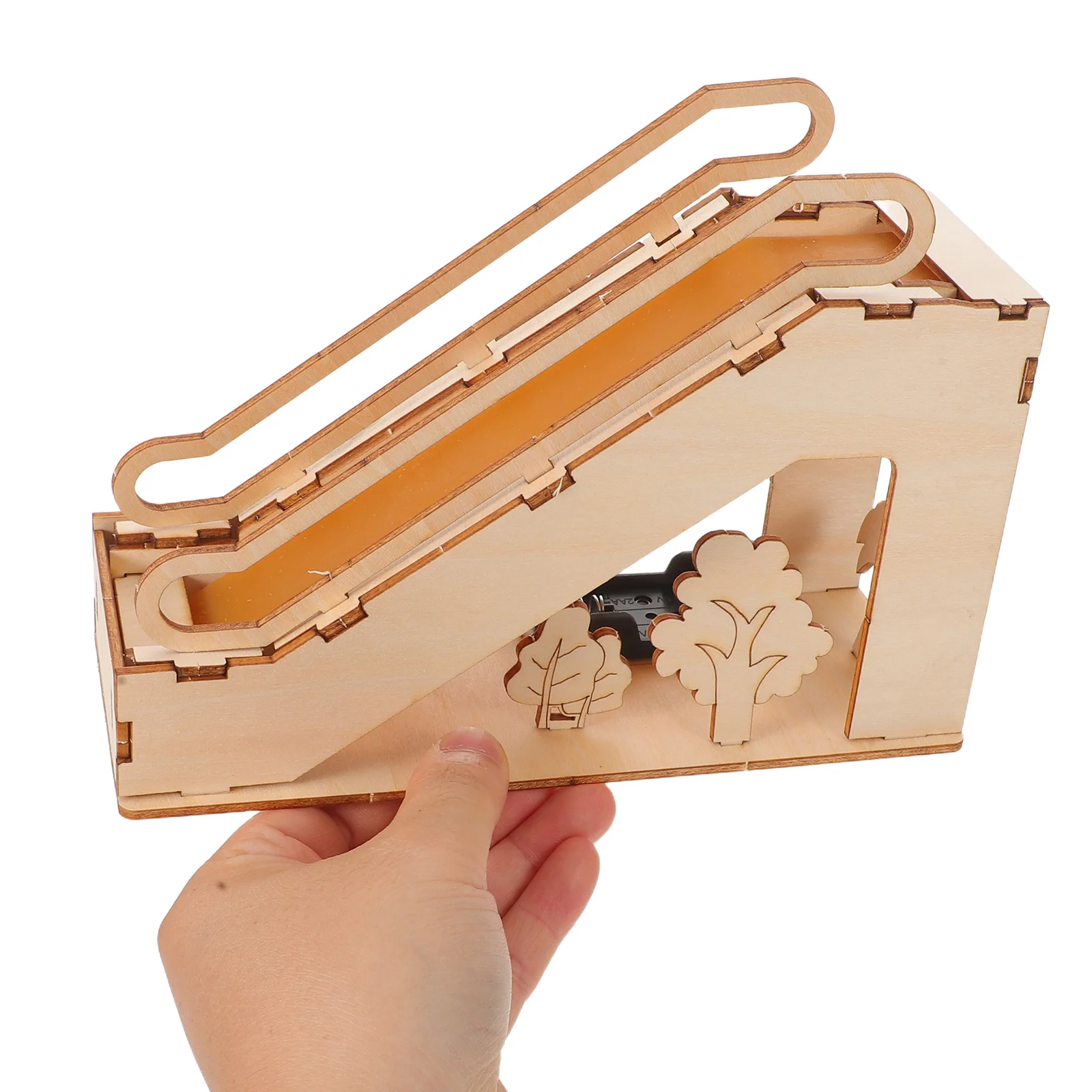 

Miniature Mechanical Elevator Kit Electric Escalator Stem DIY Assembly Science Experiment Educational Learning Project